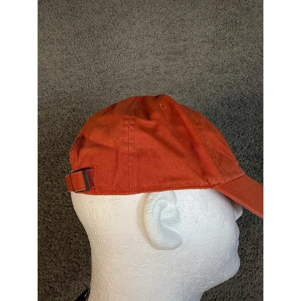 Miami Hurricanes Hat Mens One Size Orange 47 Brand Strap Back Team Apparel